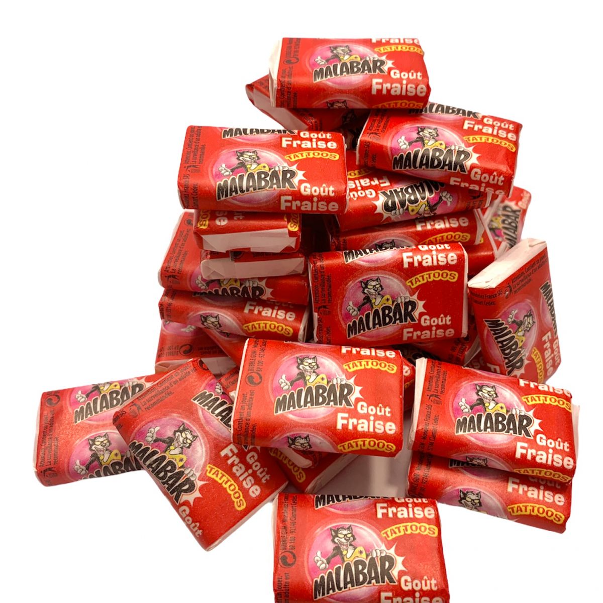 Chewing Gum Malabar Fraise - 1 pcs